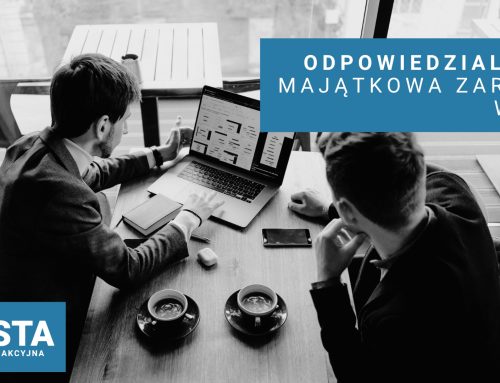 Zarząd w prostej spółce akcyjnej – kiedy odpowiadasz własnym majątkiem